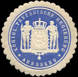 Königlich Preussische Regierung - Arnsberg