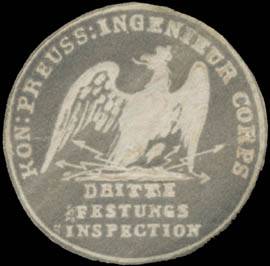 K.Pr. Ingenieur Corps Dritte Festungsinspection