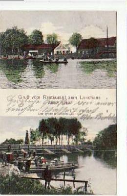 Cottbus Restaurant zum Landhaus 1911