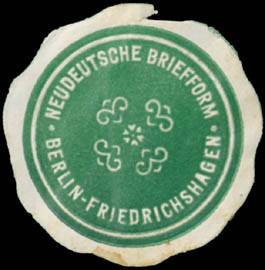 Neudeutsche Briefform