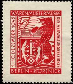 Warenmustermesse des Verwaltungsbezirkes Berlin-Köpenick