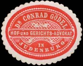 Dr. Conrad Gödel Hof- und Gerichts-Advokat in Judenburg
