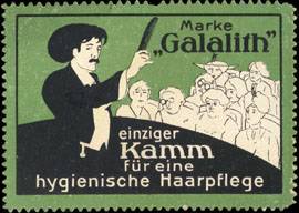 Marke : Galalith einziger Kamm für eine hygienische Haarpflege