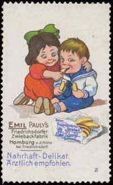 Emil Paulys Zwieback für Kinder