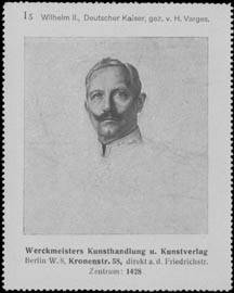 Kaiser Wilhelm II. von Helene Varges