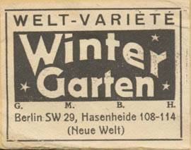 Welt-Variete Wintergarten