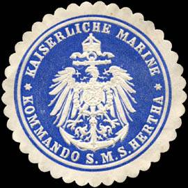 Kaiserliche Marine - Kommando S.M.S. Hertha