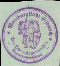Der Oberbürgermeister Wartburgstadt Eisenach
