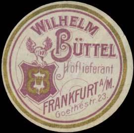 Hoflieferant Wilhelm Büttel