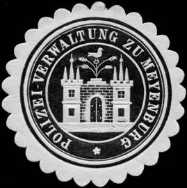 Polizei - Verwaltung zu Meyenburg