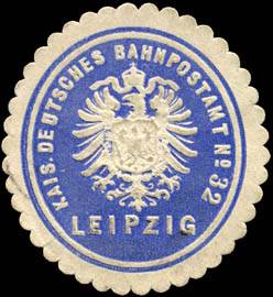 Kaiserlich Deutsches Bahnpostamt No. 32 - Leipzig