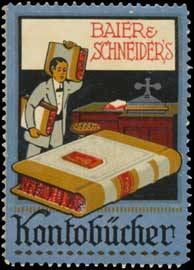 Baier & Schneiders Kontobücher