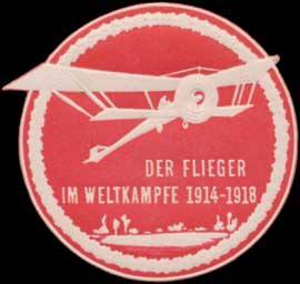 Der Flieger im Wettkampfe 1914-1918