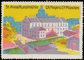 St. Anna Kunstmühle Fabrikansicht