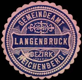 Gemeindeamt Langenbruck - Bezirk Reichenberg