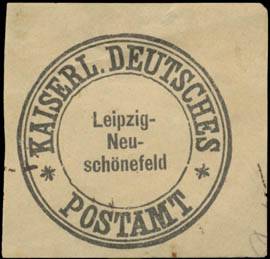 K. Deutsches Postamt Leipzig-Neuschönefeld