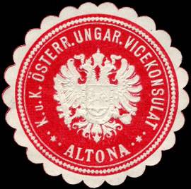 Kaiserlich und Königlich Österreichisches Ungarisches Vicekonsulat - Altona