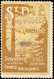 St. Die des Vosges Marraine de L' Amerique