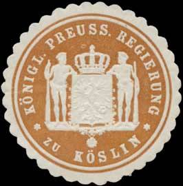 K.Pr. Regierung zu Köslin