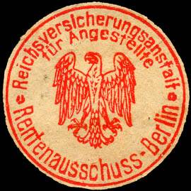 Reichsversicherungsanstalt für Angestellte - Rentenausschuss - Berlin