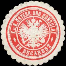 K.u.K. Österr. Ungar. Consulat in Bukarest