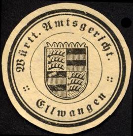 Württembergisches Amtsgericht - Ellwangen