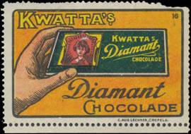 Kwattas Diamant Schokolade