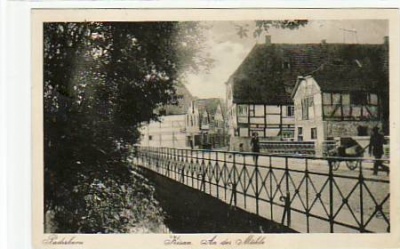 Paderborn Kisau an der Mühle 1915