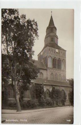 Schivelbein Pommern Kirche ca 1930