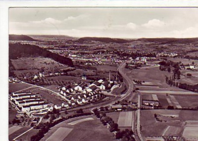 Unterrot Arwa Siedlung Luftbild 1971