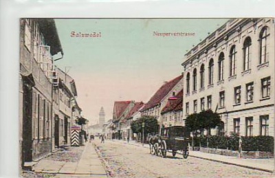 Salzwedel in der Altmark Neuperverstrasse ca 1915