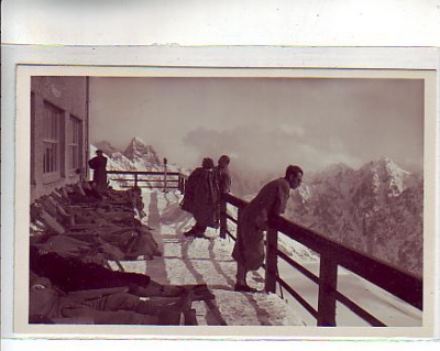 Zugspitze bei Garmisch-Partenkirchen vor 1945