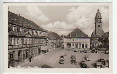 Waren an der Müritz Markt ca 1935