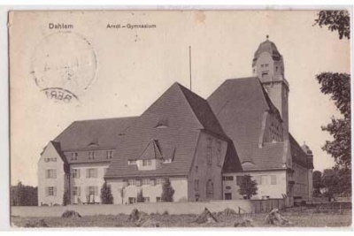 Berlin Dahlem Arndt-Gymnasium 1912