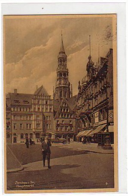 Zwickau Markt 1938