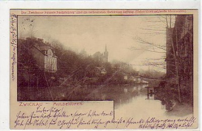 Zwickau Muldenufer 1900