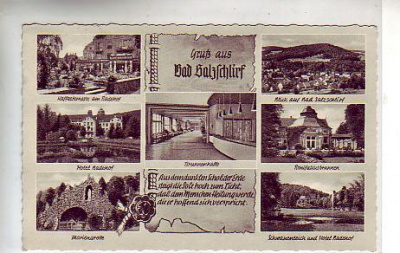 Bad Salzschlirf kleine Bilder 1955