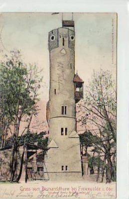 Bad Freienwalde an der Oder Bismarckturm  1902
