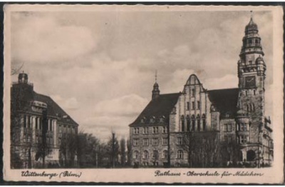 Wittenberge Rathaus Oberschule für Mädchen