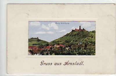 Arnstadt in Thüringen Burg Mühlburg 1919