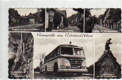 Rübeland im Harz mit IFA Auto-Bus 1957