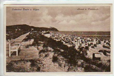 Ostseebad Baabe auf Rügen Strand 1929