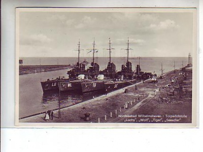 Wilhelmshaven Torpedoboote Marine,Kriegsschiffe 1933