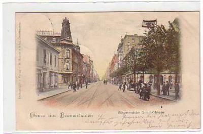 Bremerhaven Bürgermeister Schmidt Strasse 1899