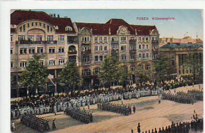 Posen Polen Militär Parade 1915