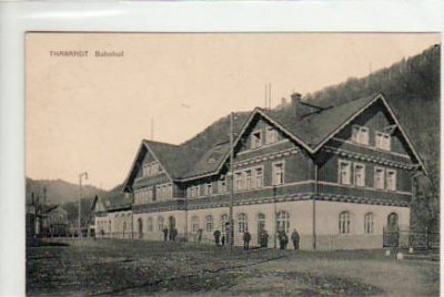 Tharandt bei Dresden Bahnhof ca 1915
