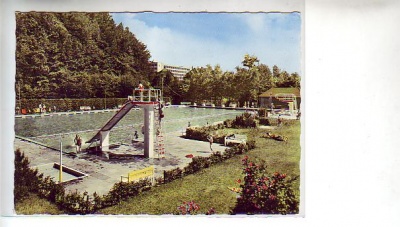 Bad Driburg Schwimmbad 1964