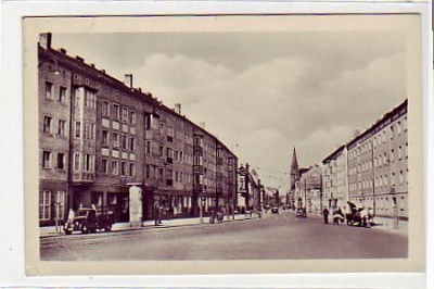 Dessau Neuerbaute Zerbster Straße 1955