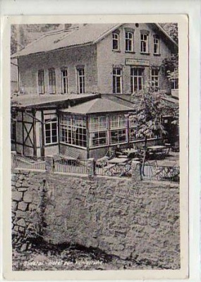 Thale im Harz Bodethal Hotel zur Königsruhe ca 1945