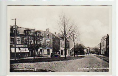 Lübtheen in Mecklenburg Salzstraße ca 1935